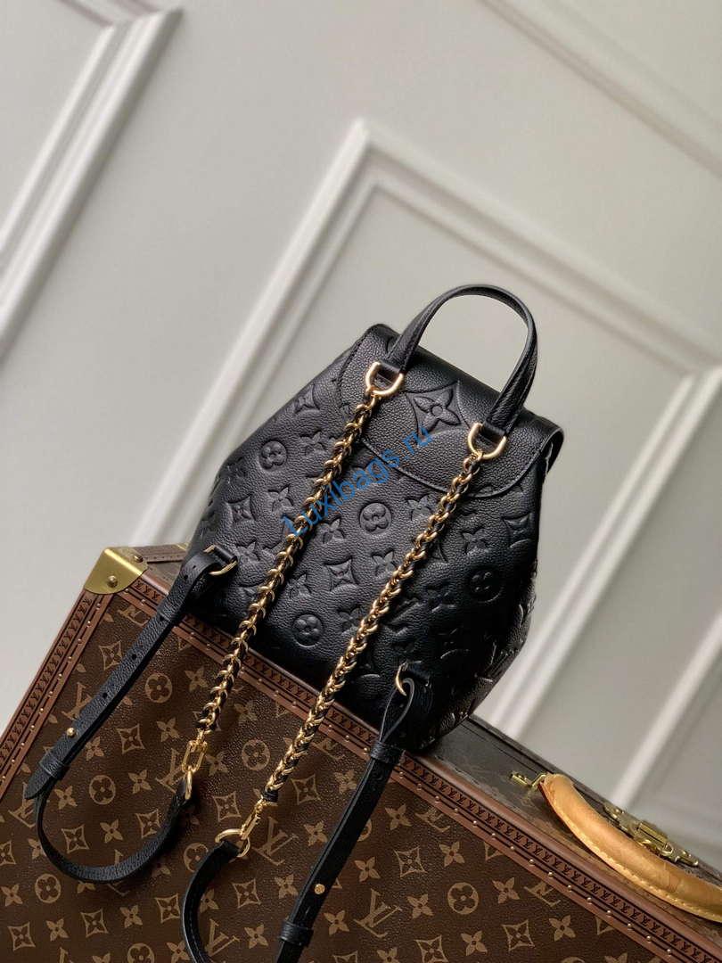 LV M47072 Louis Vuitton Playful Backup Backpack Bag Black | lv m47072 louis vuitton playful backup backpack bag black 3