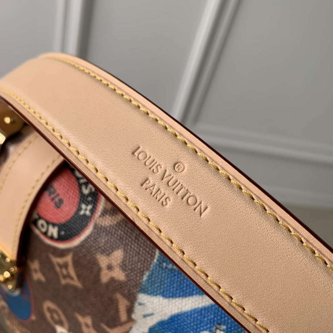 LV M47085 Louis Vuitton Side Trunk MM Other Monogram Canvas Handbag | lv m47085 louis vuitton side trunk mm other canvas handbag 6