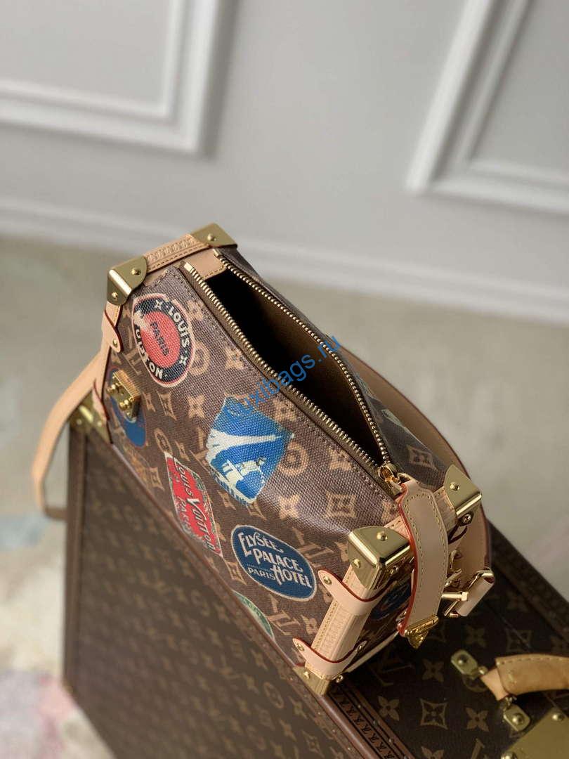 LV M47085 Louis Vuitton Side Trunk MM Other Monogram Canvas Handbag | lv m47085 louis vuitton side trunk mm other canvas handbag 9