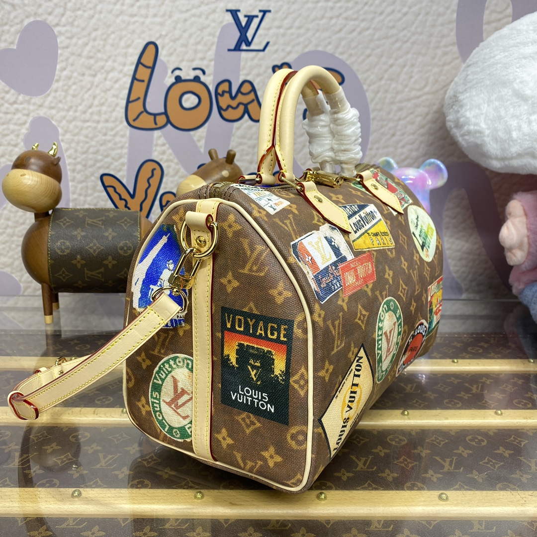 LV M47087 Louis Vuitton Speedy Bandoulière 30 Handbag Monogram Canvas | lv m47087 louis vuitton speedy bandouliere 30 handbag monogram canvas 3