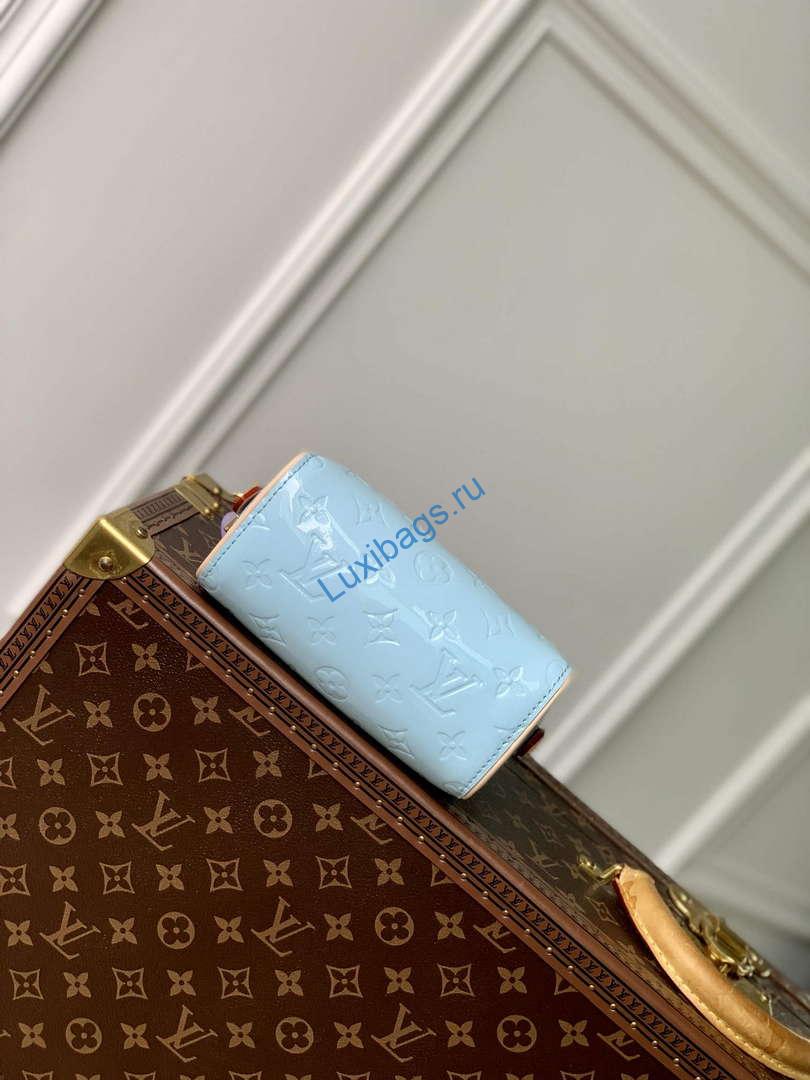 LV M83000 Louis Vuitton Nano Speedy Bag Sky Blue | lv m83000 louis vuitton nano speedy bag sky blue 4