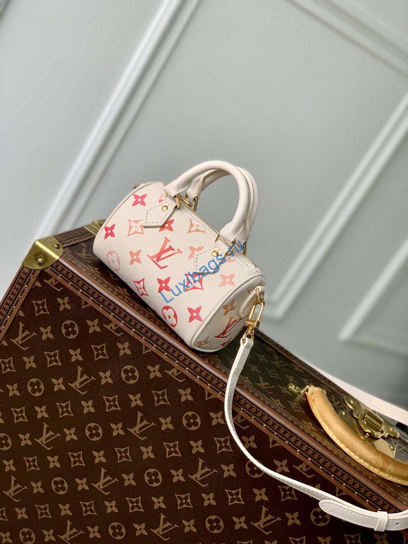 LV M83452 Louis Vuitton Nano Speedy Bag Sunrise Aquarelle | lv m83452 louis vuitton nano speedy bag sunrise aquarelle 2