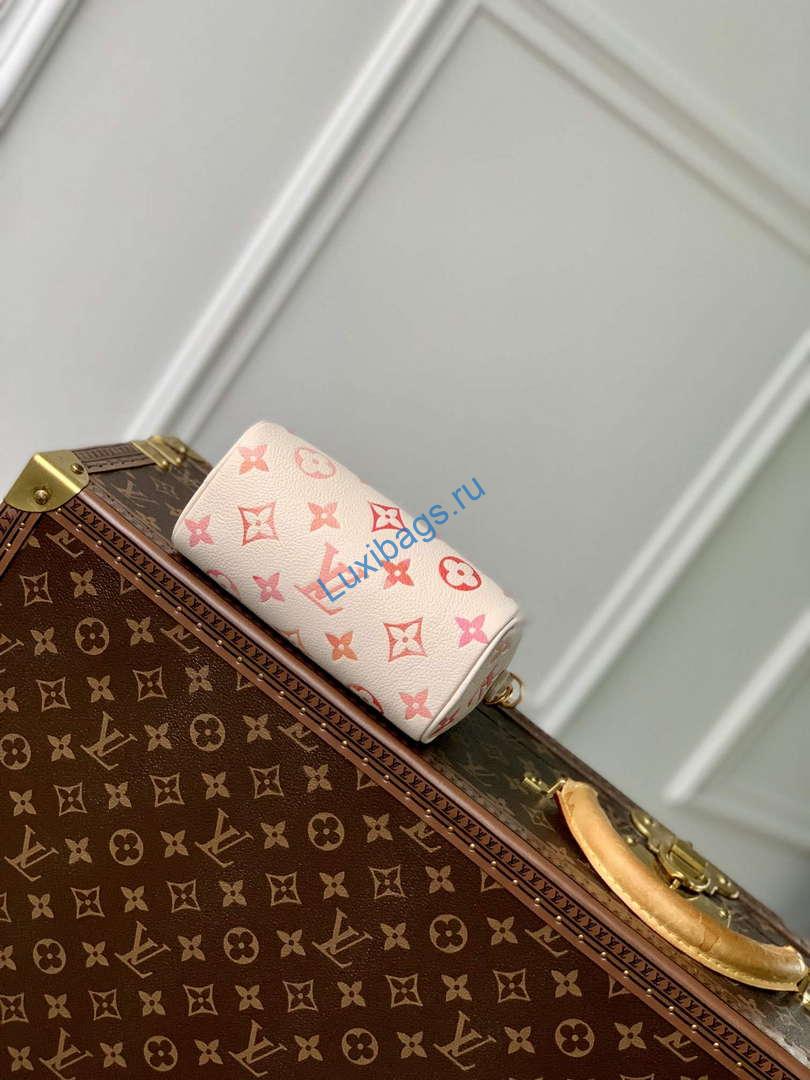 LV M83452 Louis Vuitton Nano Speedy Bag Sunrise Aquarelle | lv m83452 louis vuitton nano speedy bag sunrise aquarelle 4