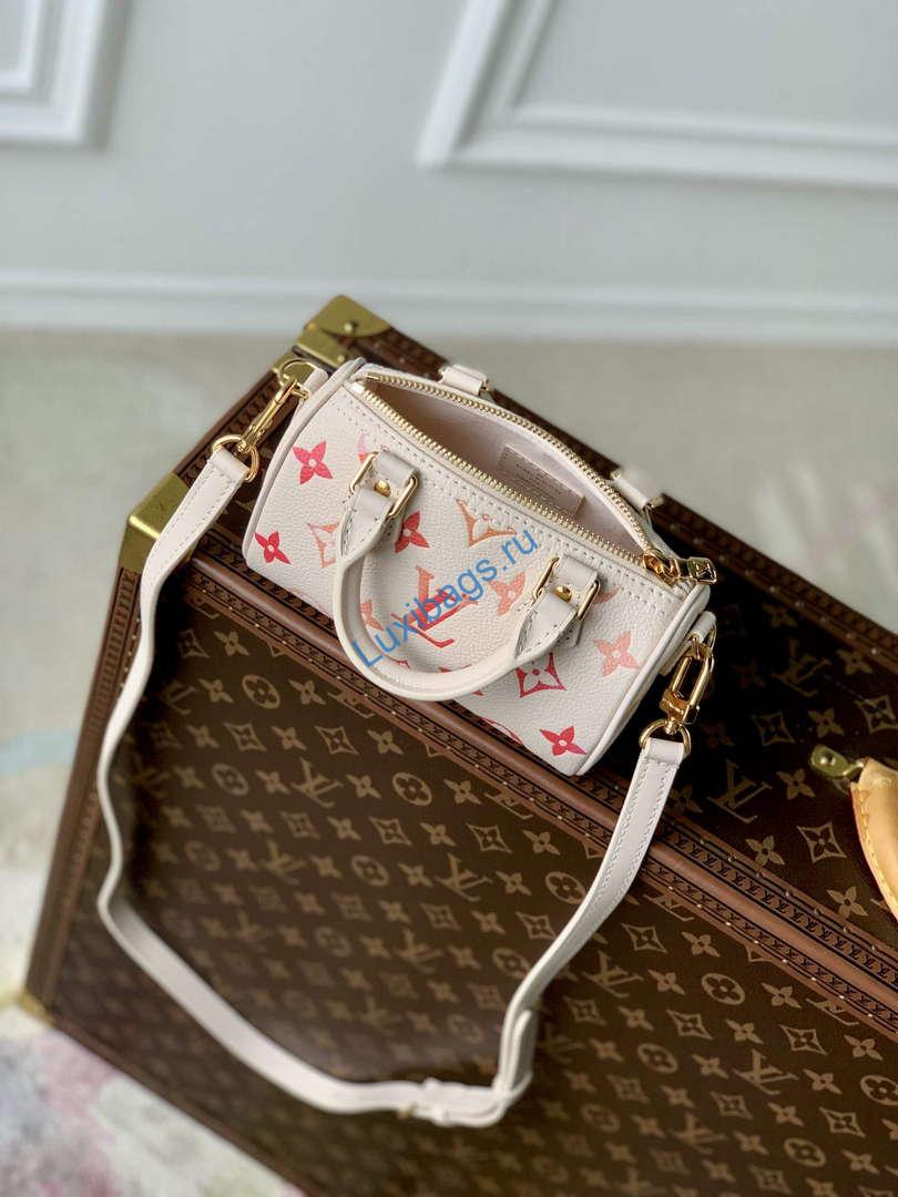 LV M83452 Louis Vuitton Nano Speedy Bag Sunrise Aquarelle | lv m83452 louis vuitton nano speedy bag sunrise aquarelle 9