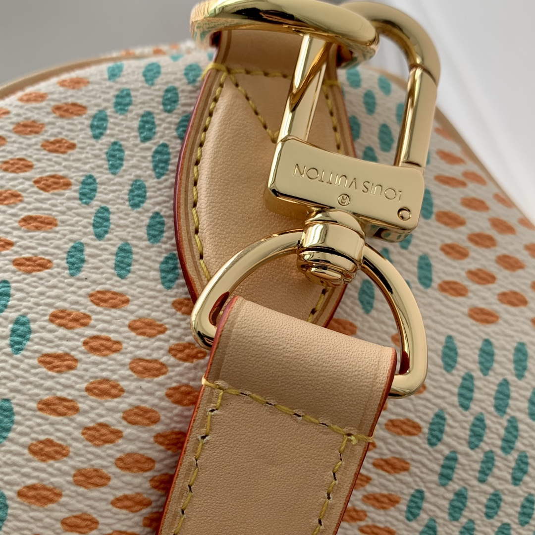 LV N40689 Louis Vuitton Speedy 40 Bandoulière Bag White | lv n40689 louis vuitton speedy 40 bandouliere bag white 5