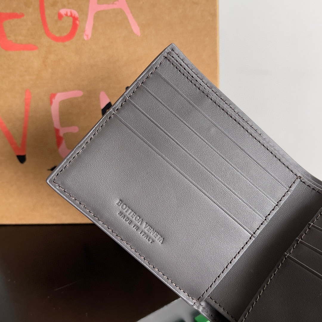 Bottega Veneta BV 743211 Intrecciato Bi-Fold Wallet BV70064 | bottega veneta bv 743211 intrecciato bi fold wallet bv70056 080