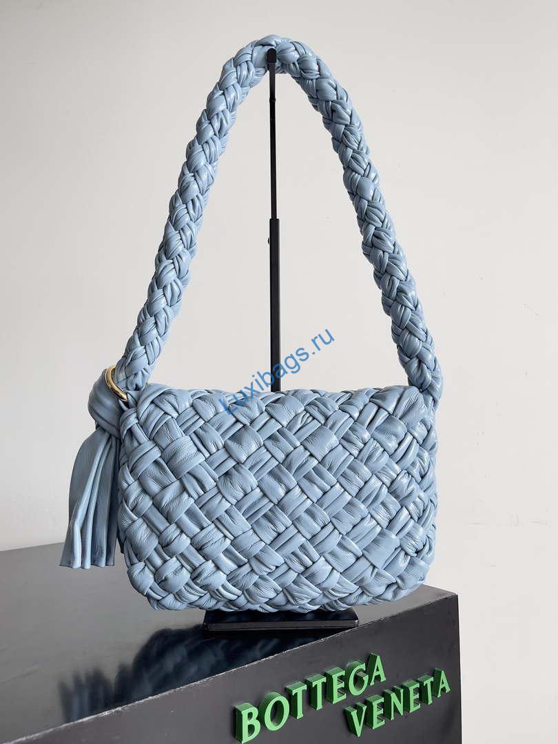 Bottega Veneta BV 785797V40T02250 Kalimero Citta Blue | bottega veneta bv 785797v40t02250 kalimero citta blue 03