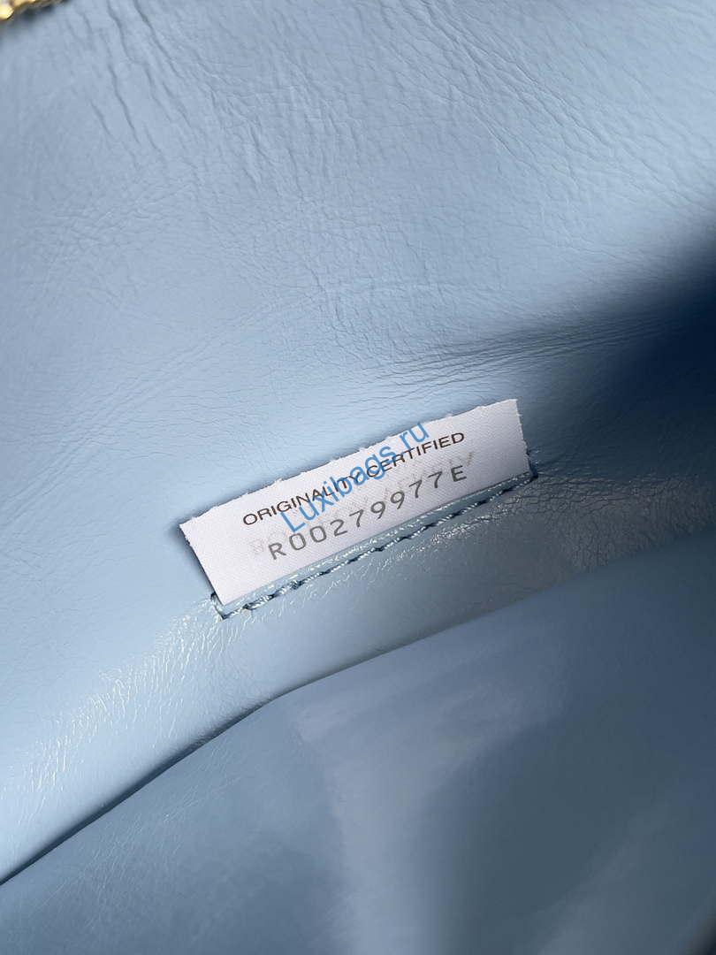 Bottega Veneta BV 785797V40T02250 Kalimero Citta Blue | bottega veneta bv 785797v40t02250 kalimero citta blue 08