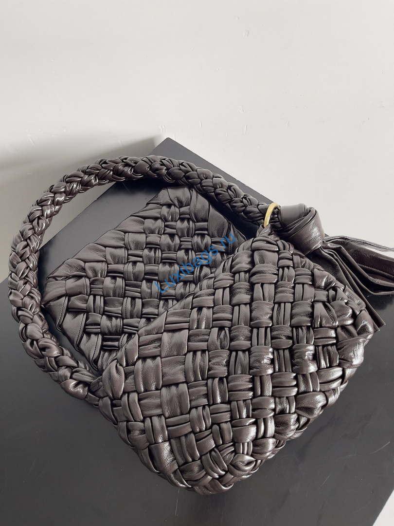 Bottega Veneta BV 785797V40T02250 Kalimero Citta Drak Green | bottega veneta bv 785797v40t02250 kalimero citta dark brown 06