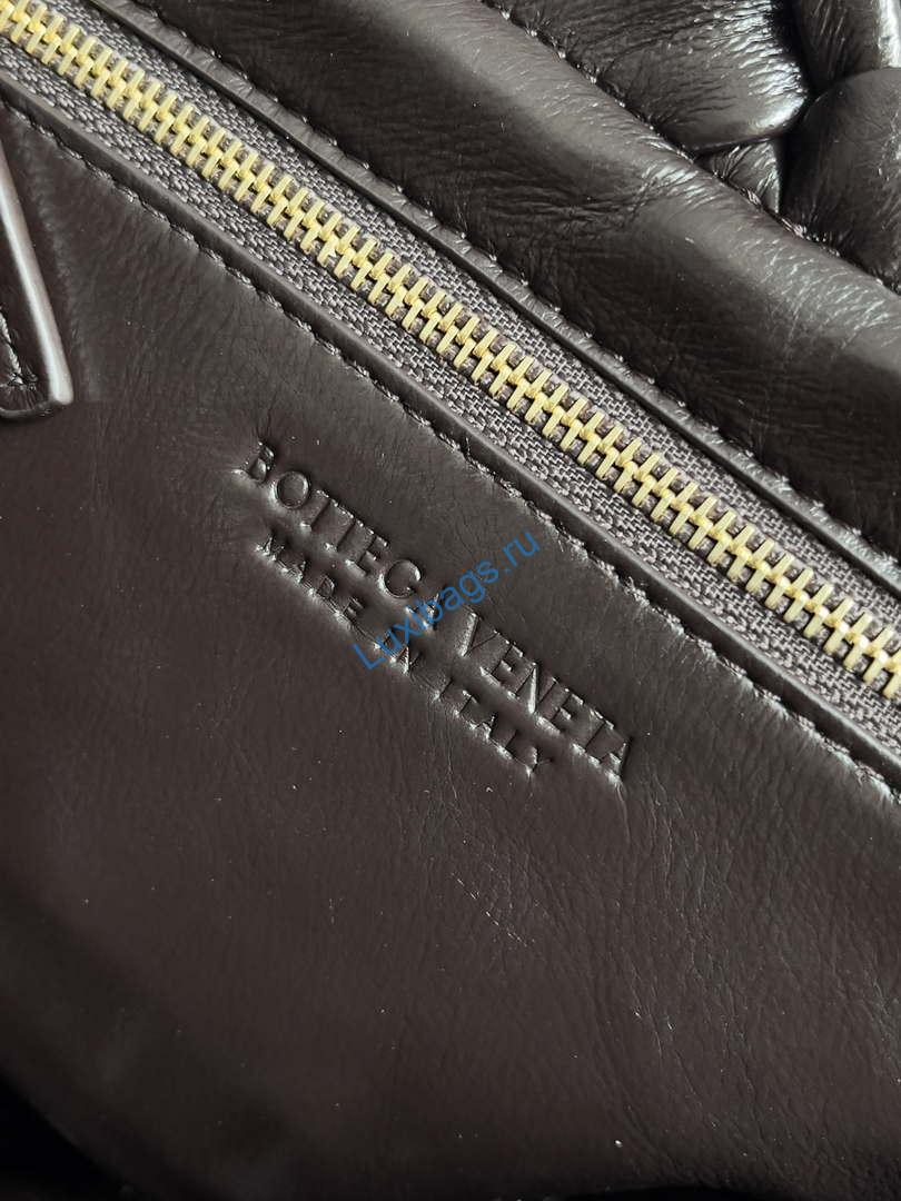 Bottega Veneta BV 785797V40T02250 Kalimero Citta Drak Green | bottega veneta bv 785797v40t02250 kalimero citta dark brown 07