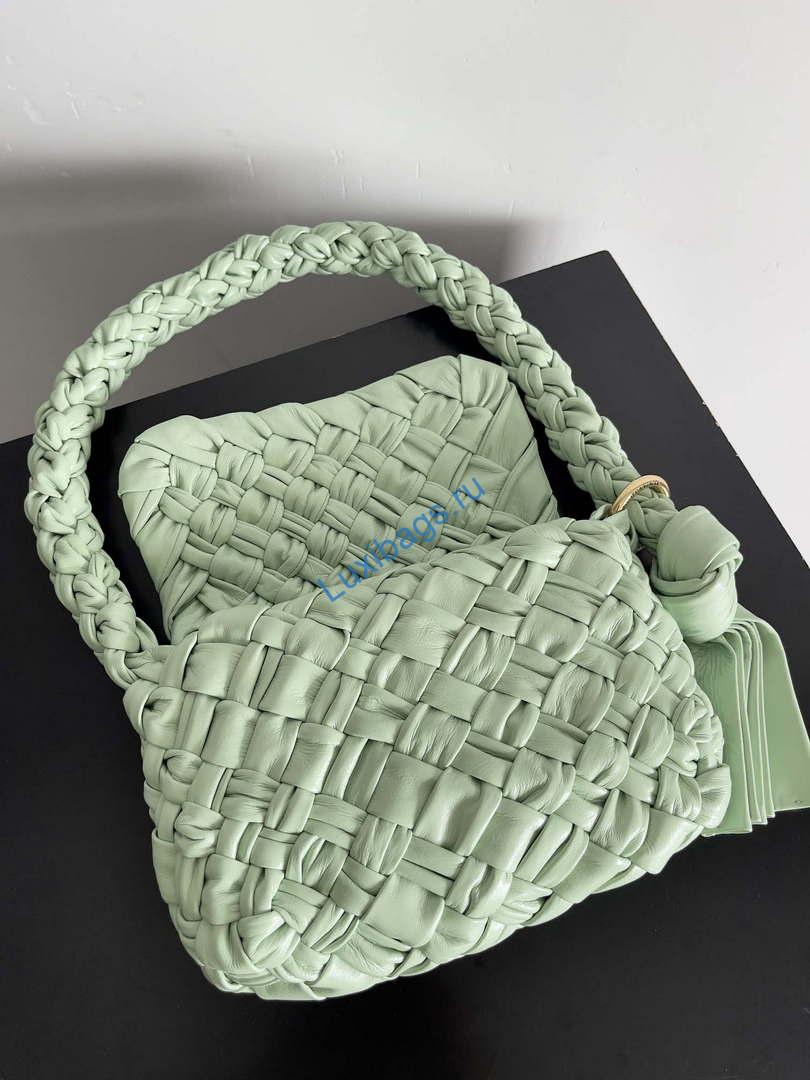 Bottega Veneta BV 785797V40T02250 Kalimero Citta Green | bottega veneta bv 785797v40t02250 kalimero citta green 06