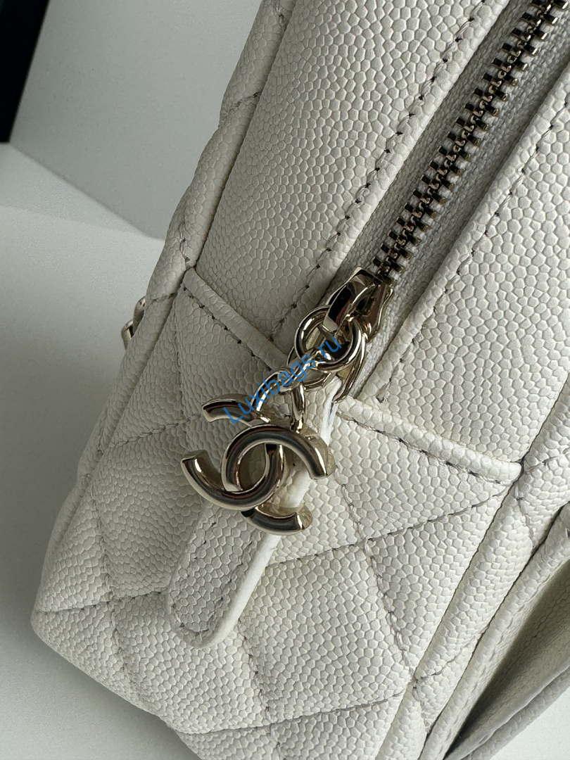 Chanel Ap3753 CLASSIC MINI Backpack Calfskin White | chanel ap3753 classic mini backpack calfskin white 05