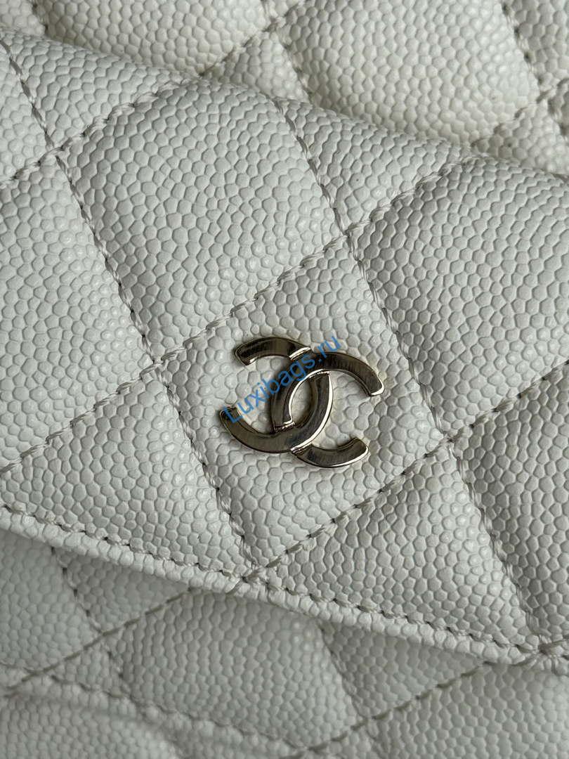 Chanel Ap3753 CLASSIC MINI Backpack Calfskin White | chanel ap3753 classic mini backpack calfskin white 06
