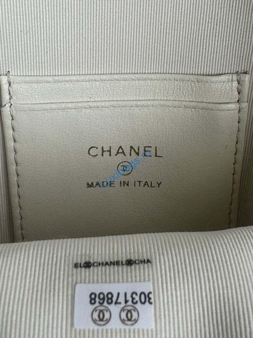 Chanel Ap3753 CLASSIC MINI Backpack Calfskin White | chanel ap3753 classic mini backpack calfskin white 09
