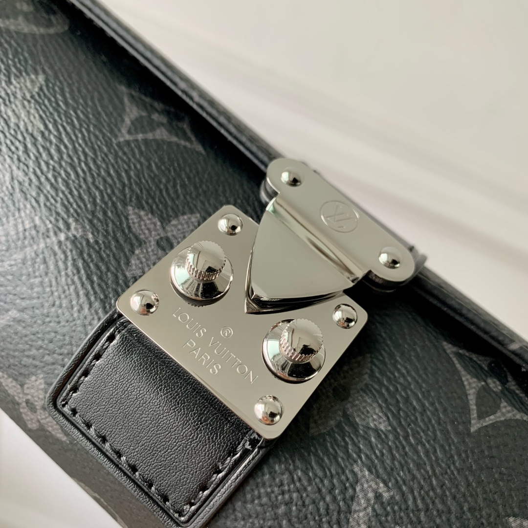 LV M10145 Louis Vuitton Etui Bijoux Jewellery Case Black Monogram coated canvas | lv m10145 louis vuitton etui bijoux jewellery case black monogram coated canvas 6