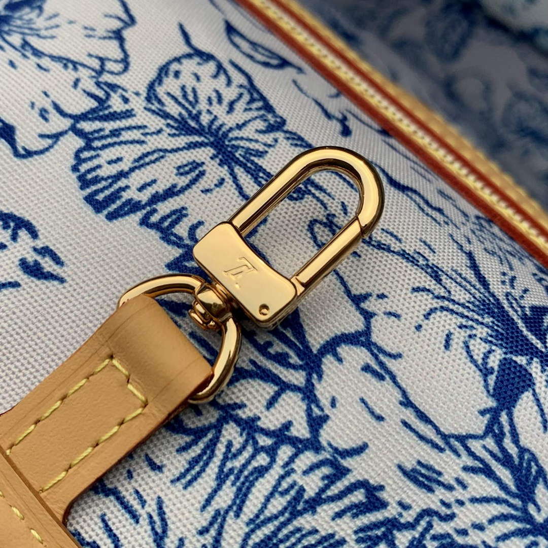 LV M11263 Louis Vuitton Neverfull MM Tote Bag Lagoon Blue | lv m11263 louis vuitton neverfull mm tote bag lagoon blue 7