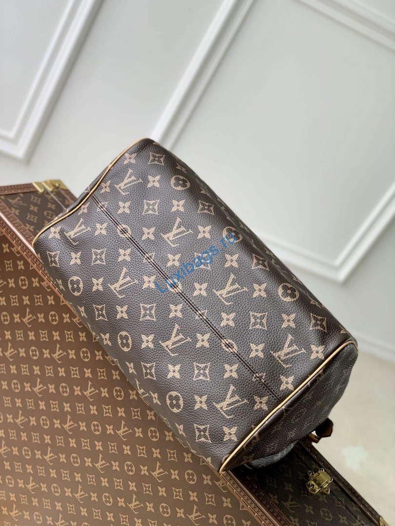 LV M24422 Louis Vuitton Speedy P9 Bandoulière 40 Bag Monogram Leather | lv m24422 louis vuitton speedy p9 bandouliere 40 bag monogram leather 4