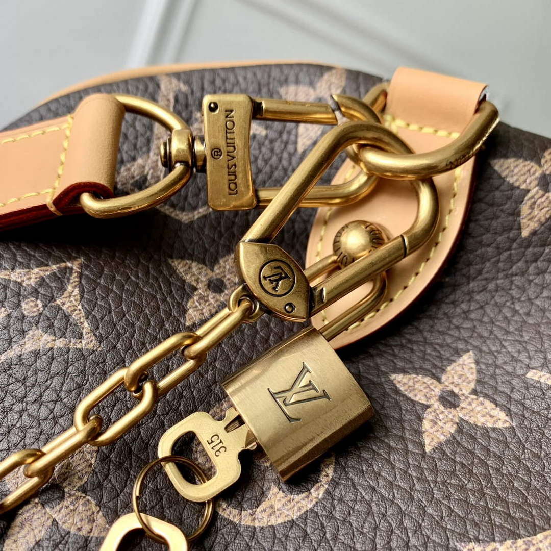 LV M24422 Louis Vuitton Speedy P9 Bandoulière 40 Bag Monogram Leather | lv m24422 louis vuitton speedy p9 bandouliere 40 bag monogram leather 6