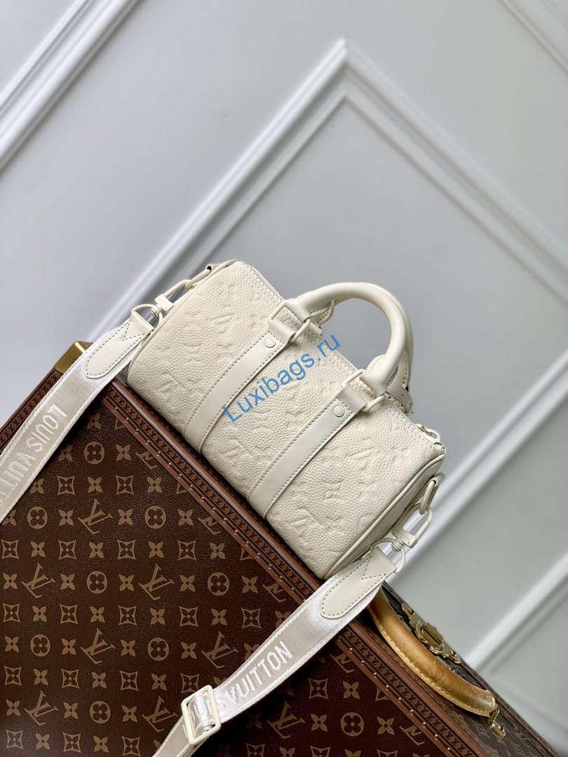 LV M24434 Louis Vuitton Keepall Bandoulière 25 Bag Full Moon | lv m24434 louis vuitton keepall bandouliere 25 bag full moon 4