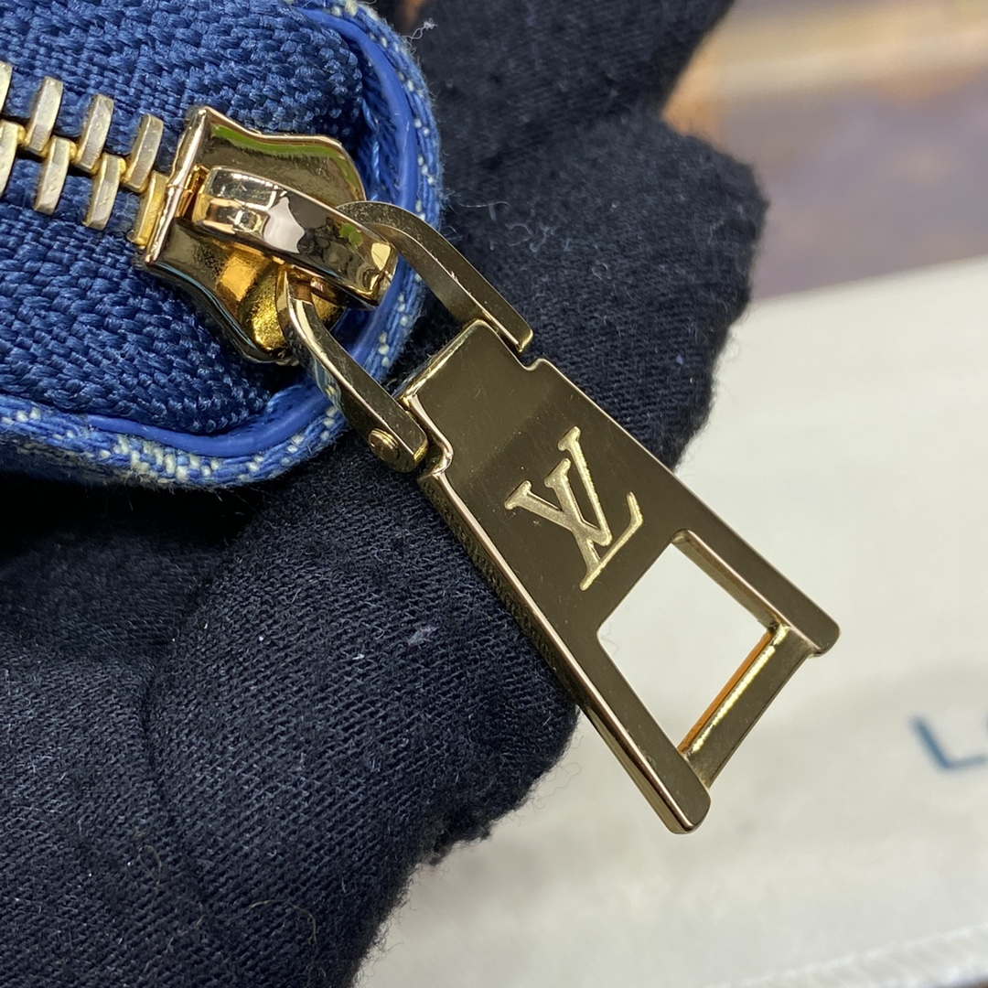 LV M82958 Louis Vuitton New LV Remix Zippy Wallet Monogram denim | lv m82958 louis vuitton new lv remix zippy wallet monogram denim 006