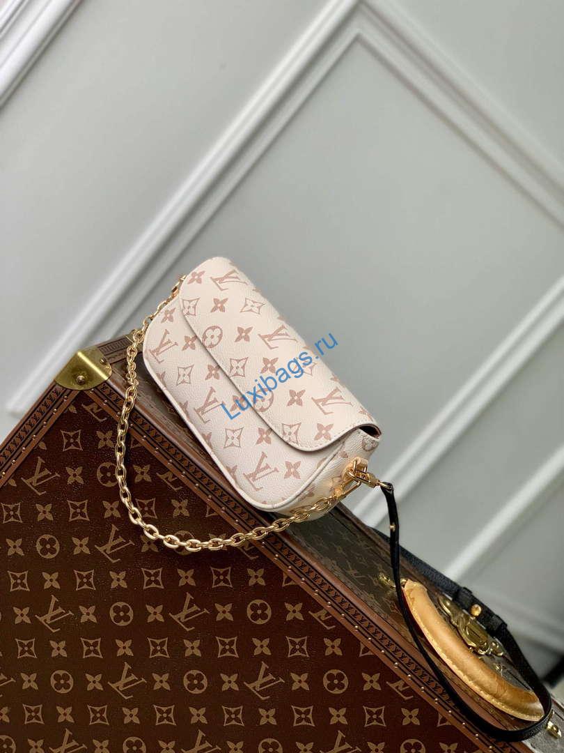 LV M83091 Louis Vuitton Wallet on Chain Ivy Mini Bag Monogram Dune coated canvas | lv m83091 louis vuitton wallet on chain ivy mini bag monogram dune coated canvas 2