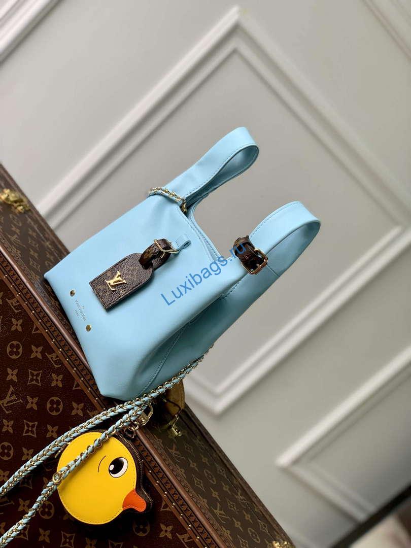 LV M11387 Louis Vuitton Atlantis BB Handbag Baby Blue | lv m11387 louis vuitton atlantis bb handbag baby blue 2