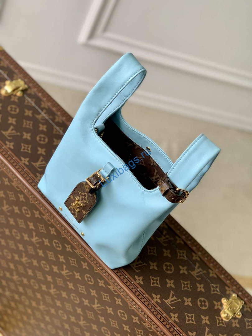 LV M11387 Louis Vuitton Atlantis BB Handbag Baby Blue | lv m11387 louis vuitton atlantis bb handbag baby blue 9