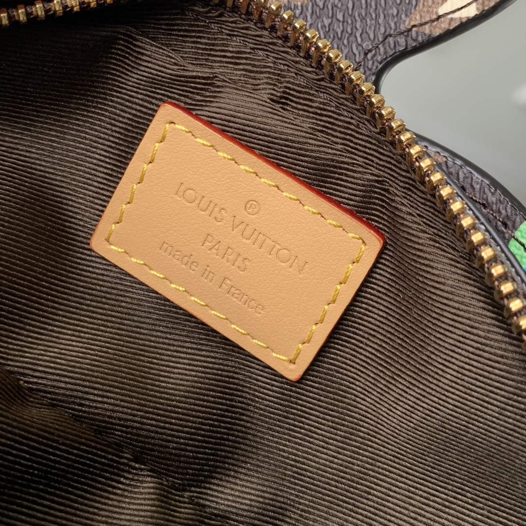 LV M83342 Louis Vuitton Playful Dog On Strap Wearable Wallet Chocolate | lv m83342 louis vuitton playful dog on strap wearable wallet chocolate 7