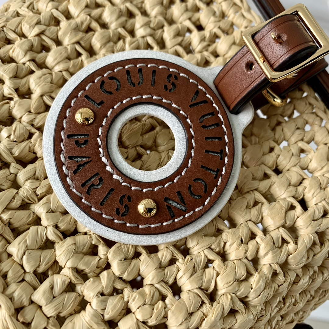 LV M83521 Louis Vuitton Noé Purse Bag Natural / Tan | lv m83521 louis vuitton noe purse bag natural tan 5