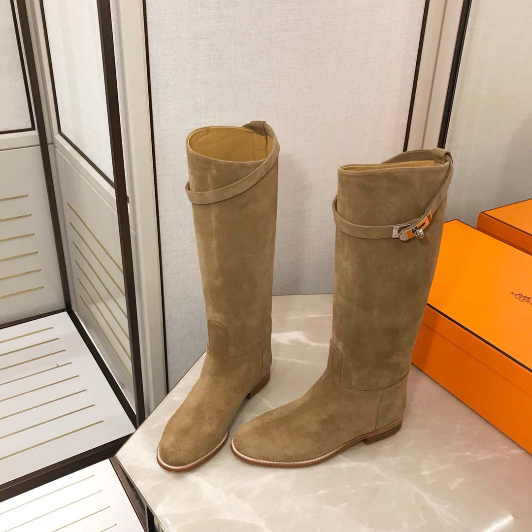 Hermès Women's Jumping leather riding boots H042138Zv01340 Tan | hermes womens jumping leather riding boots h042138zv01340 002