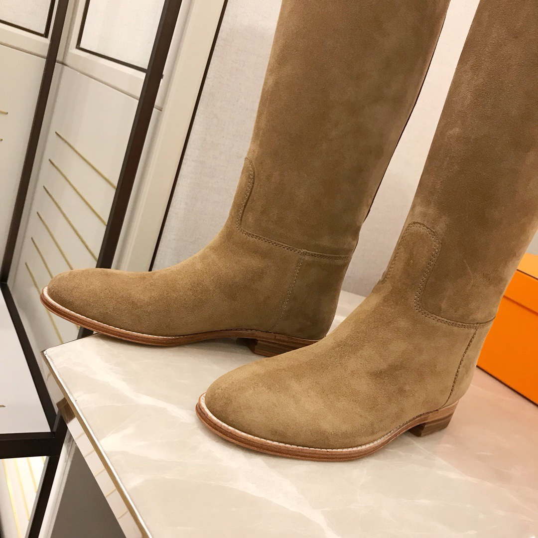 Hermès Women's Jumping leather riding boots H042138Zv01340 Tan | hermes womens jumping leather riding boots h042138zv01340 005