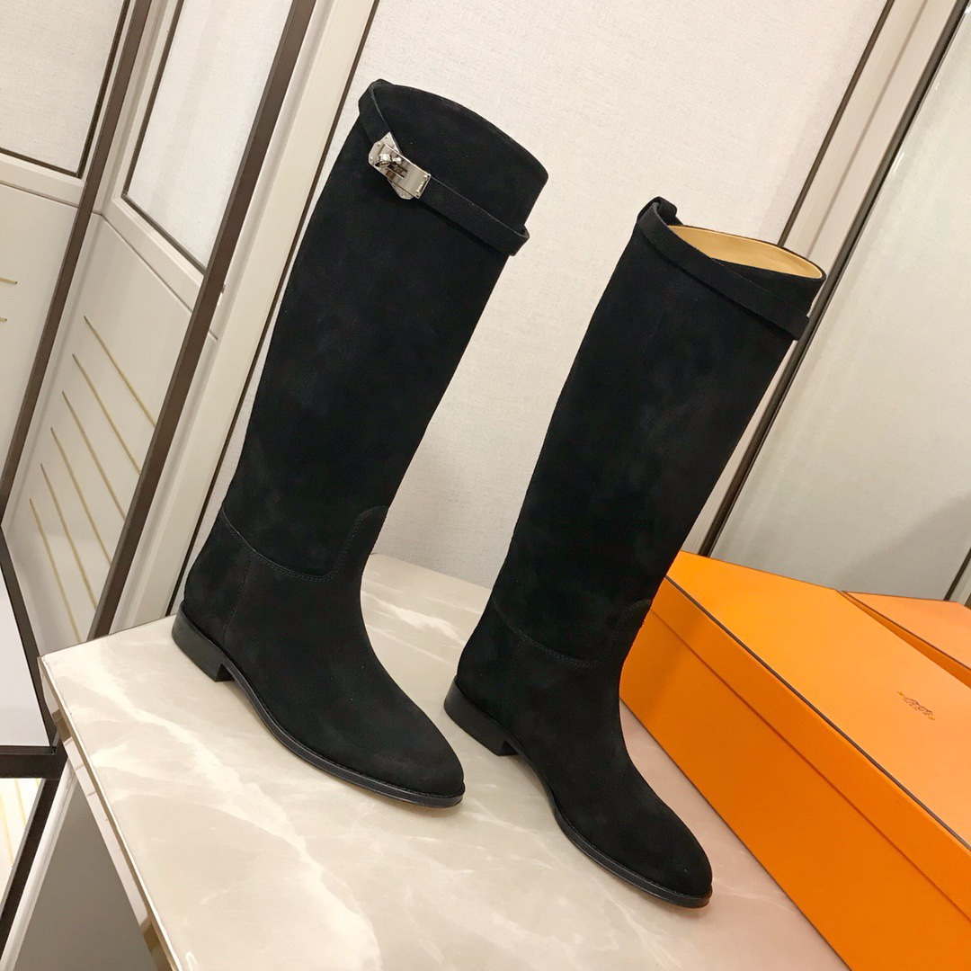 Hermès Women's Jumping leather riding boots H042138Zv01340 | hermes womens jumping leather riding boots h042138zv01340 010