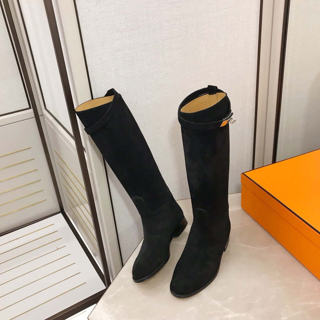 Hermès Women's Jumping leather riding boots H042138Zv01340 | hermes womens jumping leather riding boots h042138zv01340 013