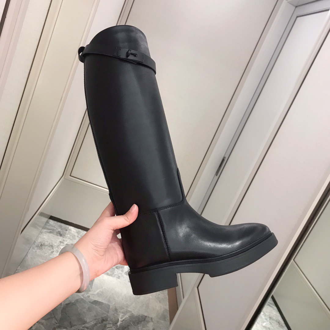 Hermès Women's Jumping leather riding boots H232032Zv02385 Black | hermes womens jumping leather riding boots h232032zv02385 black 004