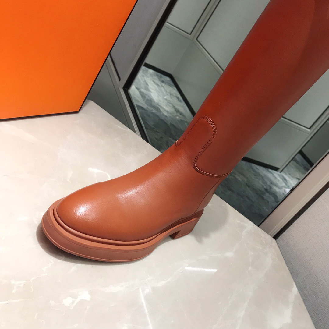 Hermès Women's Jumping leather riding boots H232032Zv02385 Brown | hermes womens jumping leather riding boots h232032zv02385 brown 007