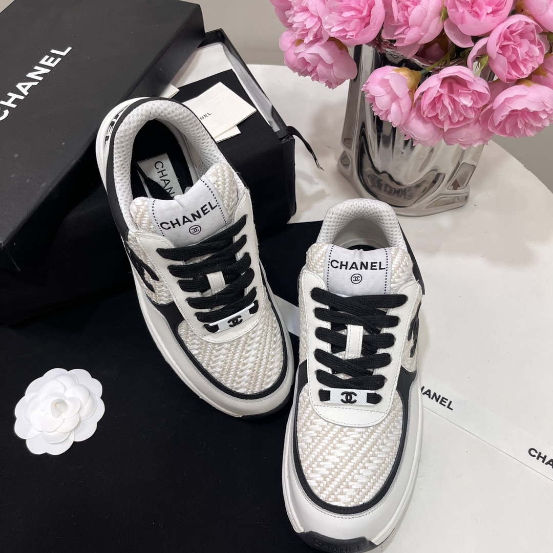 Chanel G39066 Men Women's Panda casual Trainer Sneaker C91203 | chanel g39066 men womens trainer sneaker c91200 032