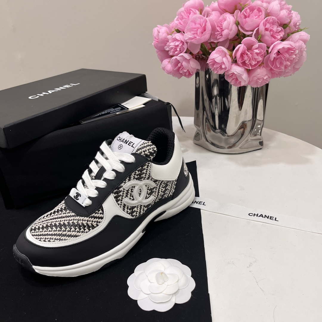Chanel G39066 Men Women's Panda casual Trainer Sneaker C91204 | chanel g39066 men womens trainer sneaker c91200 037
