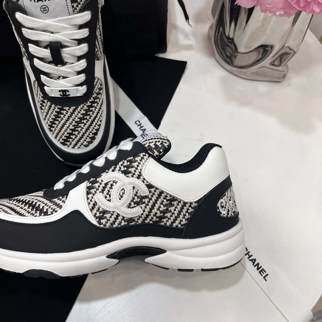 Chanel G39066 Men Women's Panda casual Trainer Sneaker C91204 | chanel g39066 men womens trainer sneaker c91200 042
