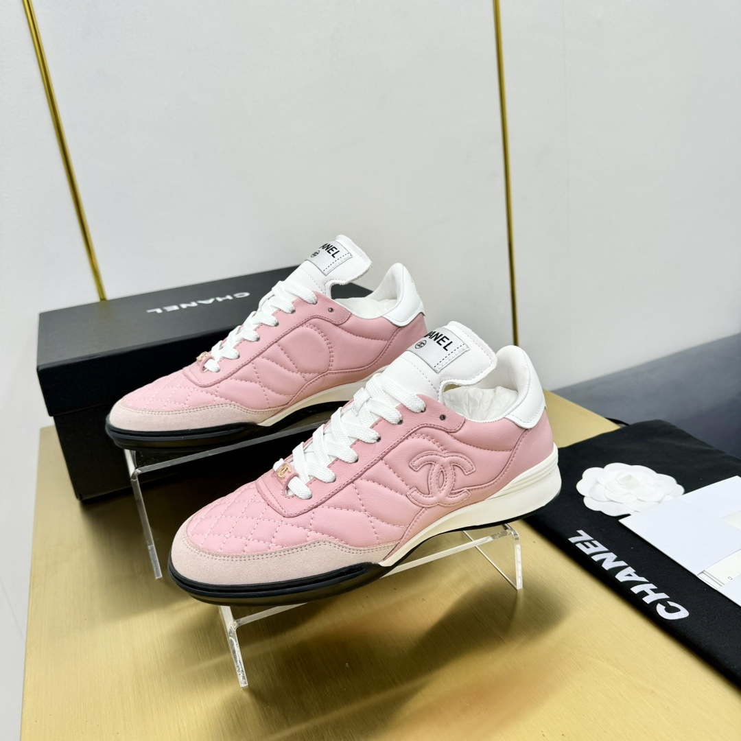 Chanel G39066 Women's 24B Trainer Lambskin Sneaker C912457 | chanel g39066 womens 24b trainer lambskin sneaker c912455 020