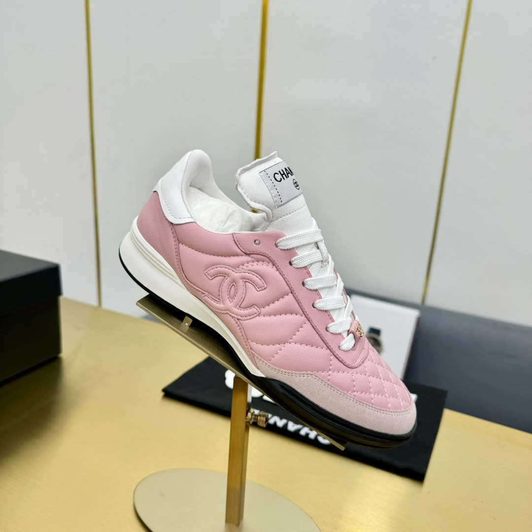 Chanel G39066 Women's 24B Trainer Lambskin Sneaker C912457 | chanel g39066 womens 24b trainer lambskin sneaker c912455 025