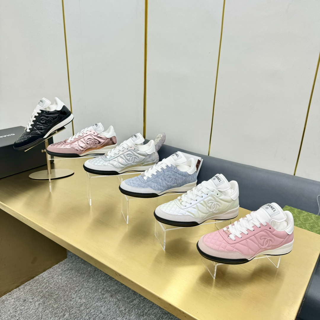Chanel G39066 Women's 24B Trainer Lambskin Sneaker C912459 | chanel g39066 womens 24b trainer lambskin sneaker c912455 036