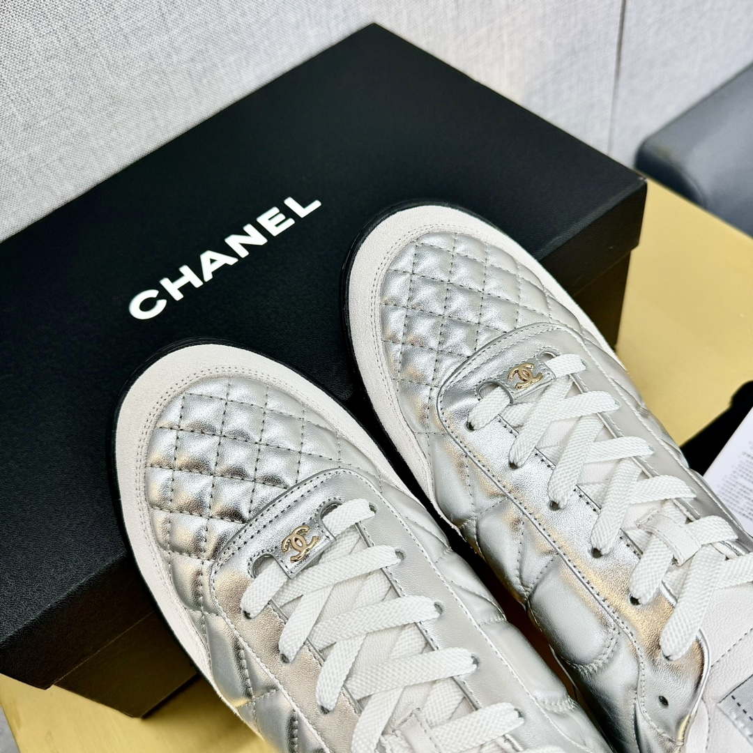 Chanel G39066 Women's 24B Trainer Lambskin Sneaker C912461 | chanel g39066 womens 24b trainer lambskin sneaker c912455 061