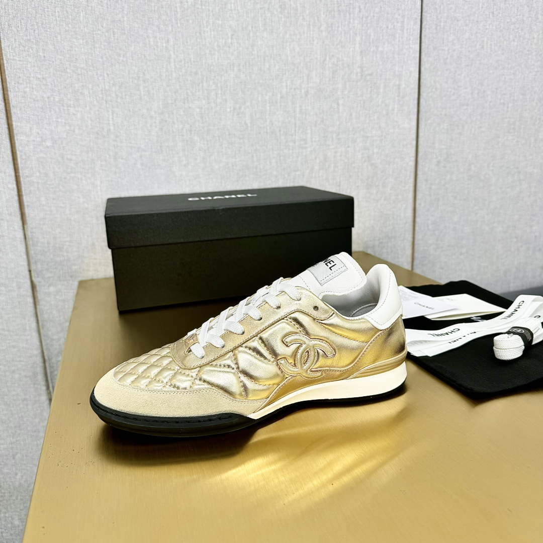 Chanel G39066 Women's 24B Trainer Lambskin Sneaker C912462 | chanel g39066 womens 24b trainer lambskin sneaker c912455 067