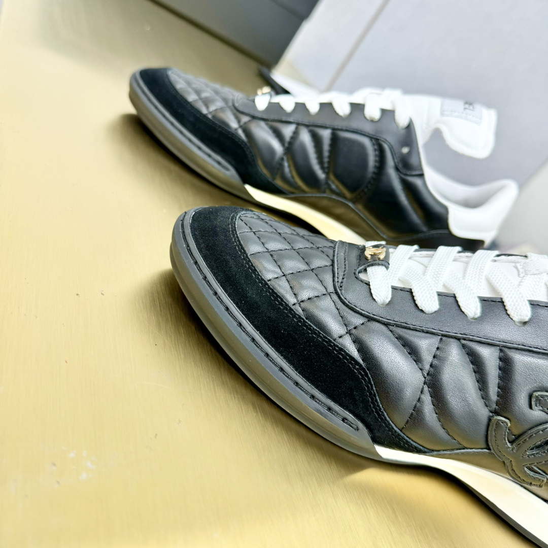 Chanel G39066 Women's 24B Trainer Lambskin Sneaker C912463 | chanel g39066 womens 24b trainer lambskin sneaker c912455 080