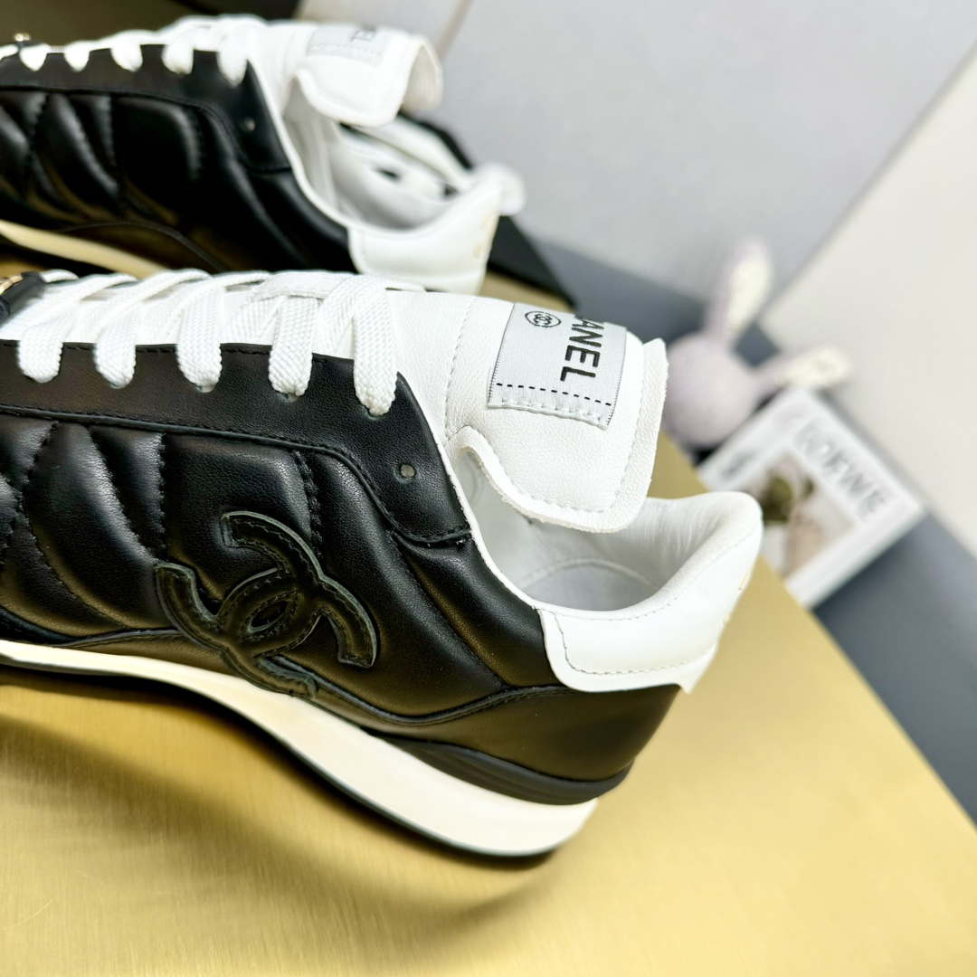 Chanel G39066 Women's 24B Trainer Lambskin Sneaker C912463 | chanel g39066 womens 24b trainer lambskin sneaker c912455 081