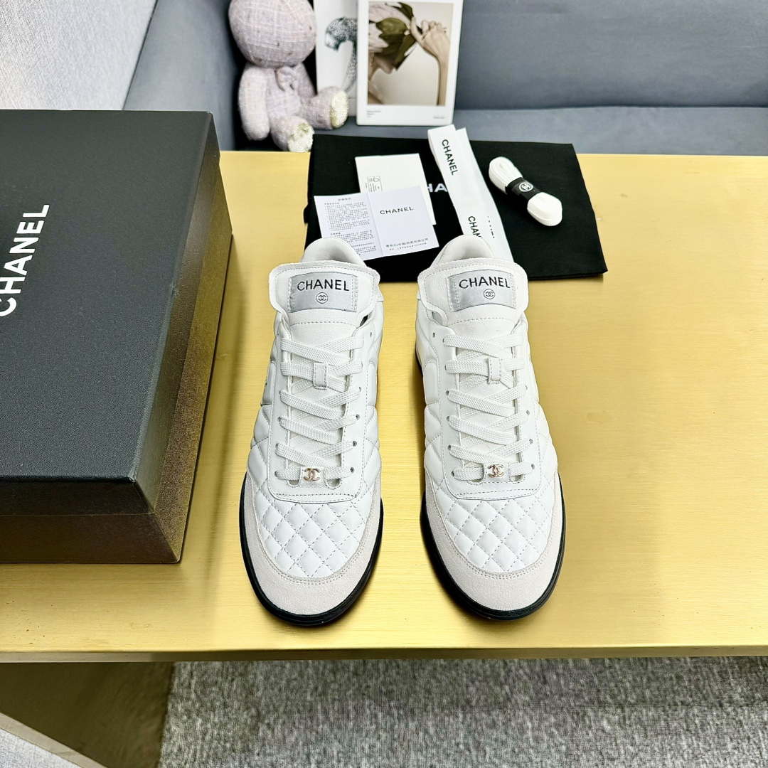 Chanel G39066 Women's 24B Trainer Lambskin Sneaker C912464 | chanel g39066 womens 24b trainer lambskin sneaker c912455 085