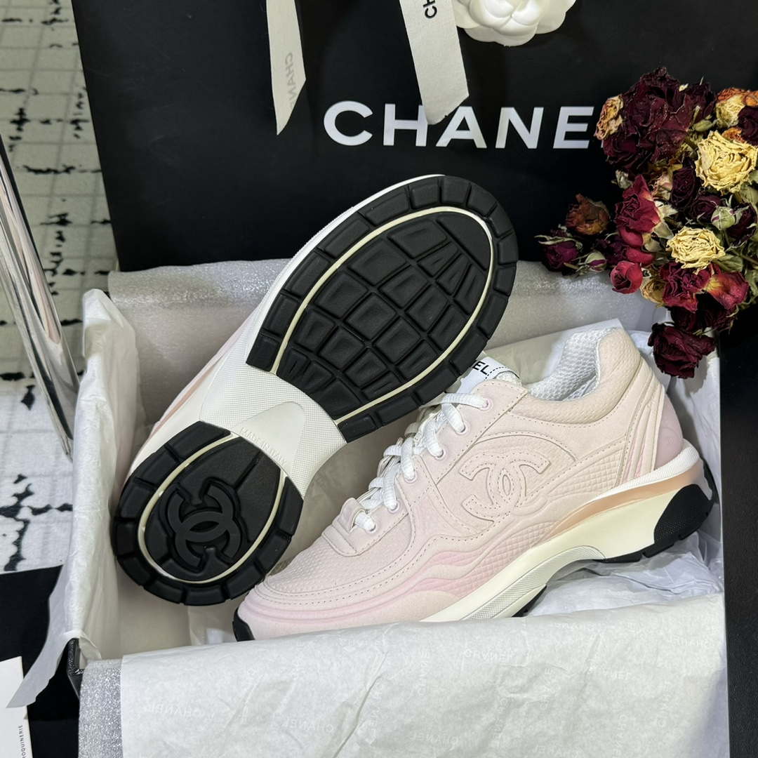 Chanel G45077 Women's 24B Trainer Fabric Sneaker C912466 | chanel g45077 womens 24b trainer fabric sneaker c912466 009