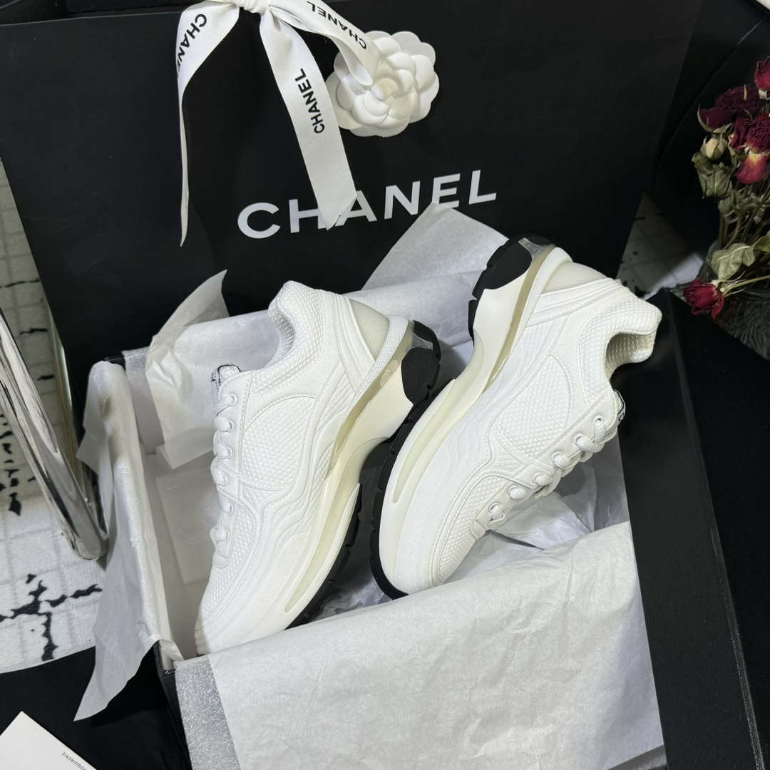 Chanel G45077 Women's 24B Trainer Fabric Sneaker C912467 | chanel g45077 womens 24b trainer fabric sneaker c912466 013