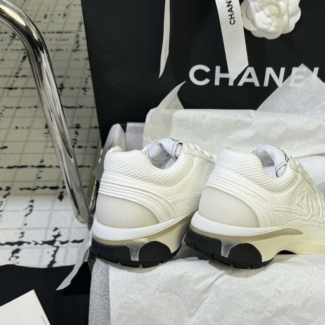 Chanel G45077 Women's 24B Trainer Fabric Sneaker C912467 | chanel g45077 womens 24b trainer fabric sneaker c912466 015