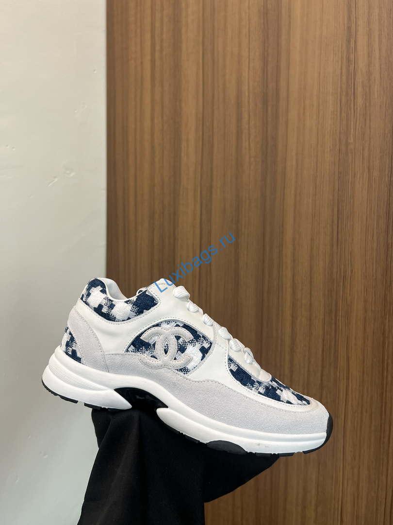 Chanel G45077 Women's Trainer Wool Sneaker C912468 | chanel g45077 womens 24b trainer wool sneaker c912467 011